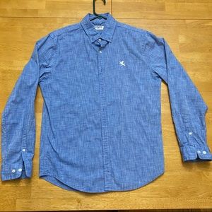Long-Sleeve Express Button-Up
